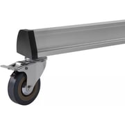 Newstar Height Adjustable TV Stand Silver/Black