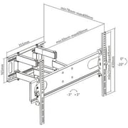 Newstar Super Economy TV Wall Mount Black