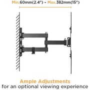 Newstar Economical Full Motion TV Mount Black