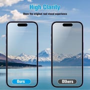 S&S Privacy Screen Protector Black iPhone 16e
