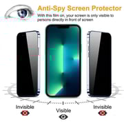S&S Privacy Screen Protector Black iPhone 16e