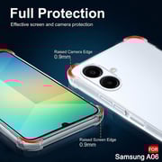 S&S Clear Case Transparent Samsung Galaxy A06