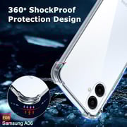 S&S Clear Case Transparent Samsung Galaxy A06