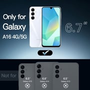 S&S Clear Case Transparent Samsung Galaxy A16