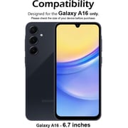S&S Privacy Screen Protector Black Samsung Galaxy A16