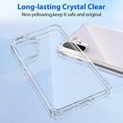 S&S Clear Case Transparent Samsung Galaxy A36