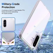 S&S Clear Case Transparent Samsung Galaxy A36