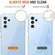 S&S Clear Case Transparent Samsung Galaxy A56