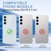 S&S CLear Case Transparent Samsung Galaxy S24