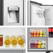 Hisense Side By Side Refrigerator 819 Litres RS5P819SASEO