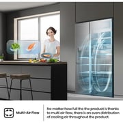 Hisense Side By Side Refrigerator 819 Litres RS5P819SASEO