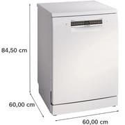 Bosch Series 4 Free Standing Dishwasher SMS4HMW65M