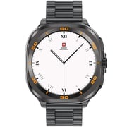 Swiss Military DOM 7 Gun Metal Smartwatch Black - SM-WCH-DOM7-GUNF-BLKSTL