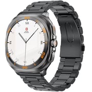 Swiss Military DOM 7 Gun Metal Smartwatch Black - SM-WCH-DOM7-GUNF-BLKSTL