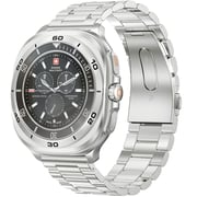 Swiss Military DOM 7 Smartwatch Silver - SM-WCH-DOM7-SILF-SILSTL