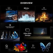 TCL 85inch C7K 4K QD Mini LED Google Television (2025 Model)