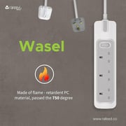 Rafeed WA50009 Extension Socket 2990W