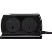 Masterplug SRGDUK44PB3 Compact Extension Socket