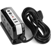 Masterplug SRGDUK44PB3 Compact Extension Socket
