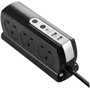 Masterplug SRGDUK64PB3 Compact Extension Socket