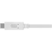 Masterplug USB C to USB C 1 Meter Charging Cable 1m White