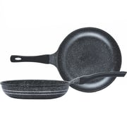 Sonex Die Cast Aluminum Non Stick Mac Fry Pan 1pc - 52281GM