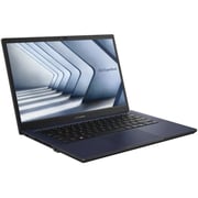 Asus ExpertBook B14 (2025) Laptop - 13th Gen / Intel Core i5-1335U / 14inch FHD / 512GB SSD / 8GB RAM / Shared Intel UHD Graphics / Windows 11 Pro / English & Arabic Keyboard / Star Black / Middle East Version - [B1402CVA-NK2471X] + Wireless Mouse
