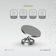 Levelo Magnifica Magntic Car Holder Silver