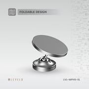 Levelo Magnifica Magntic Car Holder Silver