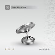 Levelo Magnifica Magntic Car Holder Silver