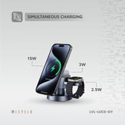 Levelo Luce 4-in-1 Wireless Charger Grey