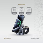 Levelo Luce 4-in-1 Wireless Charger Grey