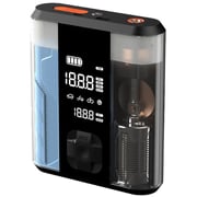 Powerology Jump Starter With Tire Inflator 8800mAh Transparent PPBCHA47-TP
