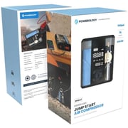 Powerology Jump Starter With Tire Inflator 8800mAh Transparent PPBCHA47-TP