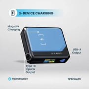 Powerology Ultra Mini MagSafe Power Bank 20000mAh Black PPBCHA79