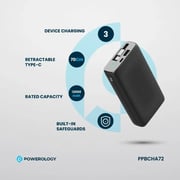 Powerology Power Bank 20000mAh Black PPBCHA72