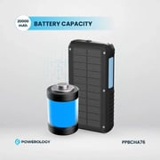 Powerology Power Bank 20000mAh Black PPBCHA76
