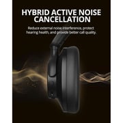Tronsmart Sounfii Q20S Hybrid Wireless Over Ear Headphone Black