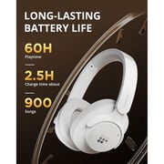 Tronsmart Sounfii Q20S Hybrid Wireless Over Ear Headphone White