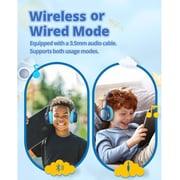 Tronsmart KH03 Wireless/Wired Over Ear Kids Headphone Blue
