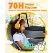 Tronsmart KH03 Wireless/Wired Over Ear Kids Headphone Orange