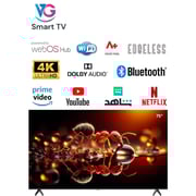 VG 75inch 4K UHD LED Smart Television (2025 Model)