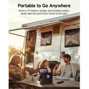 Ikarao All-in-One Karaoke Speaker With Screen Black