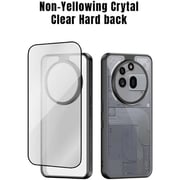 Glassology Clear Case With Screen Protector Transparent Nothing Phone (3a) Pro