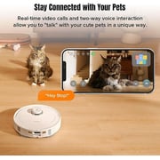 Roborock Q Revo MaxV Robotic Vacuum Cleaner White QR0PEP+EWFD20HRR