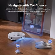 Roborock Q Revo Master Robotic Vacuum Cleaner White QR2PPS+EWFD23H44