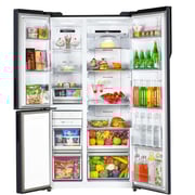 Haier Side By Side Refrigerator 598 Litres HRT-715GK