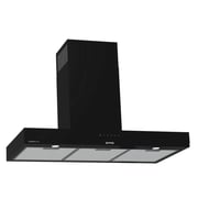 Gorenje T- Shape Wall Mounted Cooker Hood 90 cm 674 m³/h Black - WHT944EGB