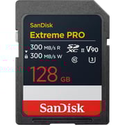 SanDisk Extreme PRO SDXC Card 128GB Black SDSDXDM-128G-GN4IN