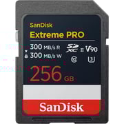 SanDisk Extreme PRO SDXC Card 256GB Black SDSDXDM-256G-GN4IN